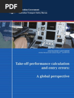 ATSB Take-Off Performance Calculation and Entry Errors