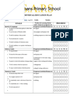 Individual Education Plan