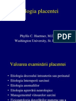  Patologia Placentei