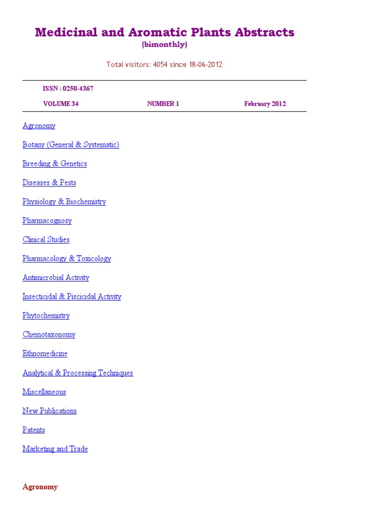 Mapa 2012-13 | PDF | Pharmacognosy | Biotechnology