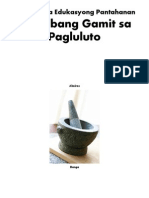 Iba'T-ibang Gamit Sa Pagluluto Filipino