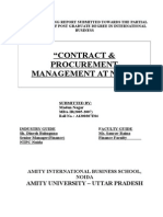 Contract Procurement Management Report NTPC 100303221505 Phpapp01