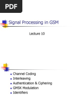 Signal Processing in GSM