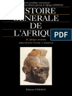 Histoire Générale de L'afrique II - Afrique Ancienne