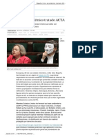 España Firma El Polémico Tratado ACTA _ Tecnología _ EL PAÍS