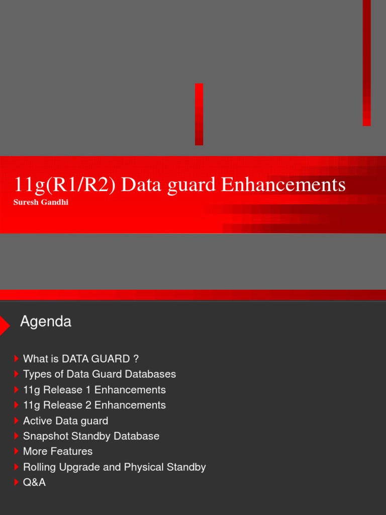 Oracle 11g Data Guard Updates | PDF | Oracle Database | Databases