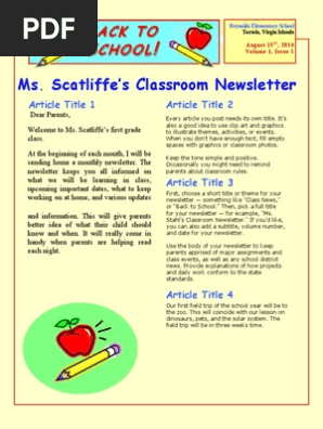 newsletter