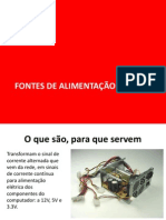 Fontes de Alimentação