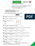 Matematica EtapaN 13-14 ClasaI