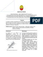 Informe Lab. N°3. Ensayo de Torsión