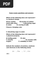 Simple MCQ in Chemistry