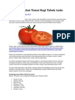5 Manfaat Sehat Tomat Bagi Tubuh Anda