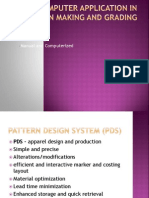 Computer Application in Pattern Making and Grading