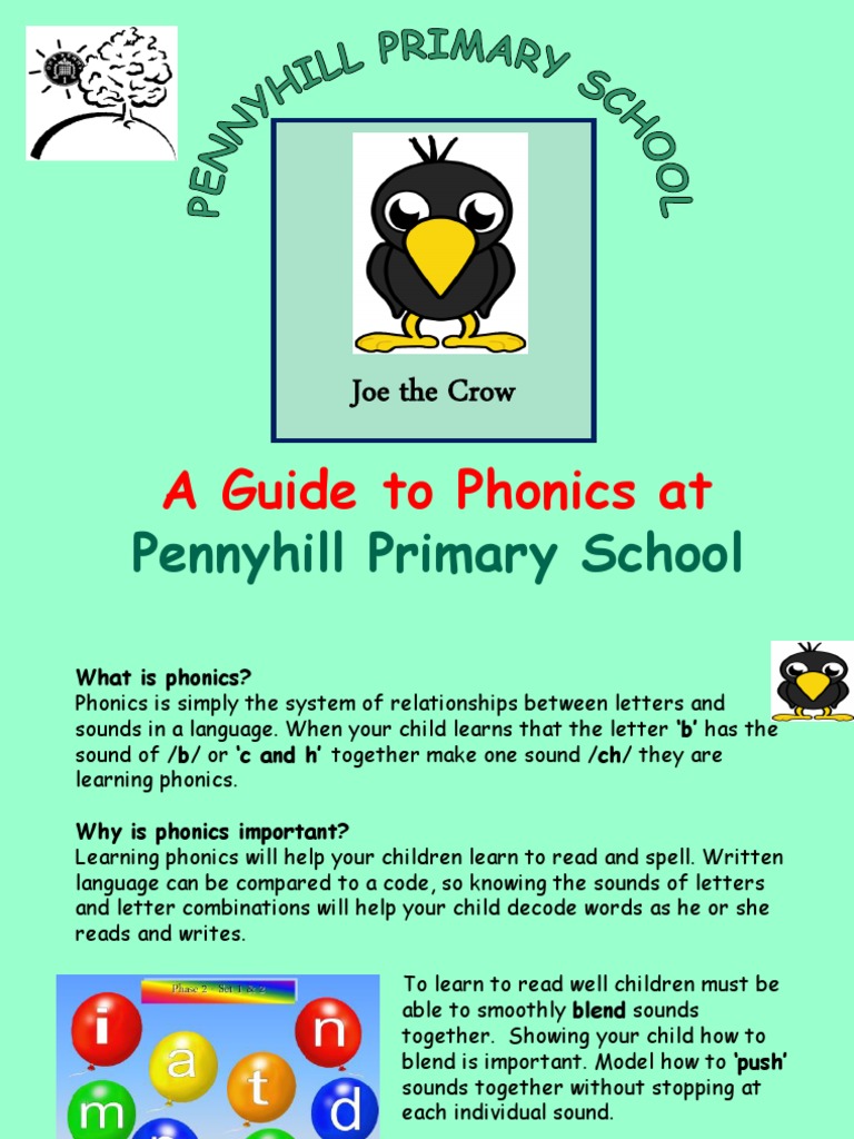 phonics booklet for parents 2013 Phonics Orthography