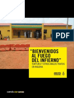 "Bienvenidos Al Fuego Del Infierno": Tortura Y Otros Malos Tratos en Nigeria