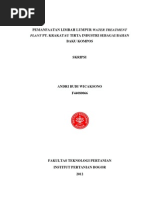 Download Pemanfaatan Limbah Lumpur WTP PT Krakatau Tirta Industri Sebagai Bahan Baku Kompos by Muhammad Rubiyanor SN240821029 doc pdf