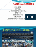 Que Es Una Empresa Industrial