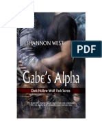 Shannon West - Dark Hollow Wolf Pack 04 - Gabe's Alpha