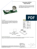 Ultrasonic Srf06datasheet