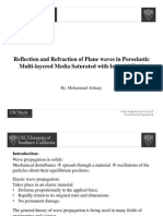 Reflection and Refraction of Plane Waves in Poroelastic Multi-Layered Media Saturated With Inviscid Fluid