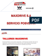 MAXDRIVE 2014 Postventa