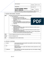 CNP-W-002 Control of Receiving Area (Double Check)