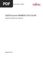 Download FUJITSU Server PRIMERGY TX1310 M1 - Upgrade and Maintenance Manual by Ramidava SN240840629 doc pdf