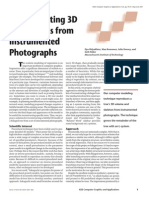 Ilya Shlyakhter Et. Al. - Reconstructing 3D Trees From Instrumented Photographs