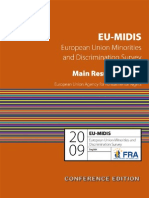 Etude FRA Discriminations Minorités en Europe - Dec 2009