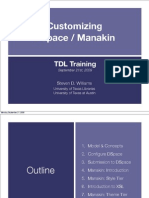 TDL Manakin Training 2009 09 PDF