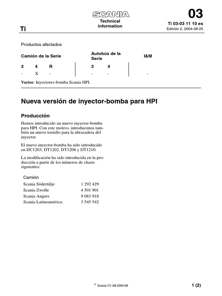Nueva Version de Inyector-Bomba para HPI | PDF