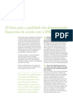 10 Dicas IFRS