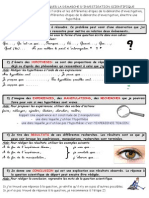 Fiche Methode Pratiquer La Demarche Dinvestigation Scientifique