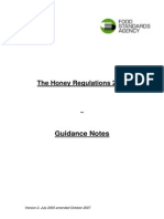 The Honey Regulations 2003