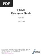 FEKO Example Guide