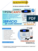 Configuración Alarma Inalámbrica JM-P500