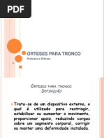 Órteses Para Tronco