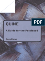 Quine. A Guide For The Perplexed - Kemp, Gary