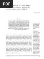 A Metafora Do Deus Encarnado