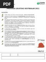 Artes e História Com Gabarito Provisório