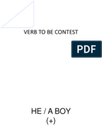 Verb to Be Contest