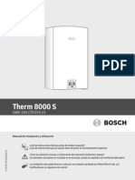 Caldera Bosch Therm 8000 PDF