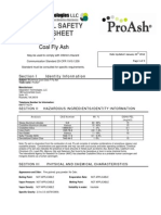 ProAsh MSDS Class F Ash Revised 2012 PDF