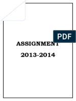 ASSIGNMENT