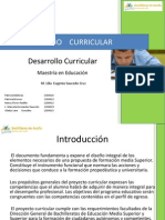 desarrollo curricular