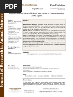 Download Mosquito Larvicidal Activity of Leaf and Seed Extracts of Lantana Camara on Aedes Aegypti by researchanimalsciences SN240923740 doc pdf