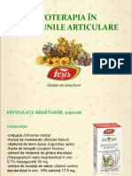 Articulatii Sanatoase. - fitoterapie 