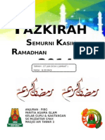 Tazkirah Booklet