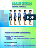 Desain Studi Epidemiologi Deskriptif