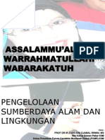 Pengelolaan Sda Dan Lingkungan